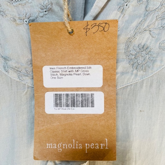 SOLD - Magnolia Pearl “Ines” silk shirt - NWT - Picture 6 of 9